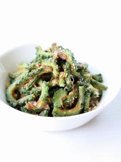 とっても美味しい!【ゴーヤの甘辛炒め】-レシピのメイン写真