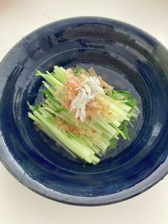 水菜のおひたし-レシピのメイン写真