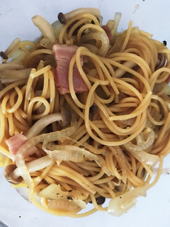 レンジで和風パスタ(ノンオイル)-レシピのメイン写真