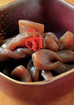 遊月亭ぽたぽた醤油☆こんにゃくの甘辛煮-レシピのメイン写真