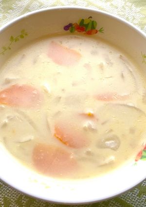 豆乳コーンスープ-レシピのメイン写真