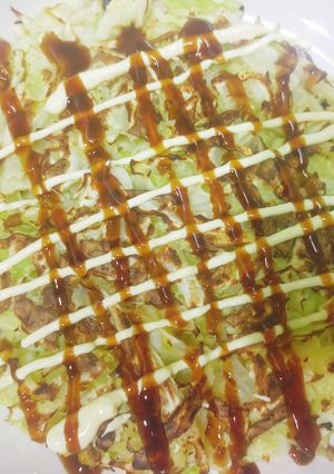 簡単キャベツ焼★材料少なめグルテンフリー-レシピのメイン写真