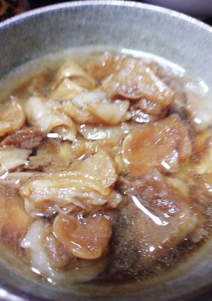 牛もつのあっさり目甘辛煮-レシピのメイン写真