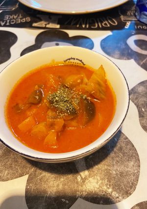 トマトジュースでmakeトマトスープ♡-レシピのメイン写真
