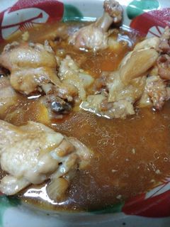 鶏手羽元とジャンボにんにくのほろほろ煮-レシピのメイン写真