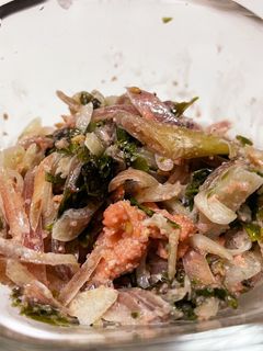 みょうがのめんたい海苔ごま-レシピのメイン写真