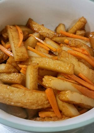 節約☆かく天の生姜焼き-レシピのメイン写真