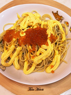 いくら&生クリーム雲丹ソースで濃厚パスタ-レシピのメイン写真