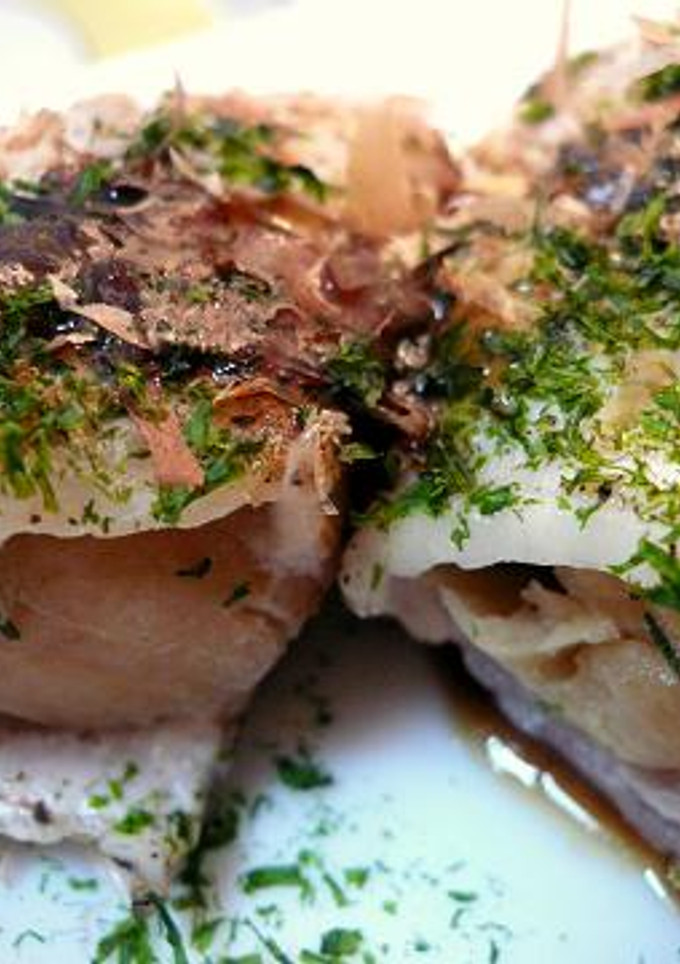 ねっとり里芋の豚肉巻き★お好み焼き風-レシピのメイン写真