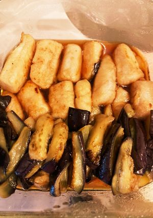 ささみと茄子の煮浸し-レシピのメイン写真
