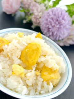 秋の味覚♪栗ご飯(炊き込みご飯)-レシピのメイン写真