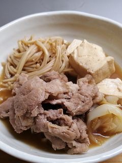 肉豆腐(豚こま肉)-レシピのメイン写真
