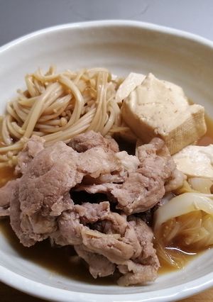 肉豆腐(豚こま肉)-レシピのメイン写真