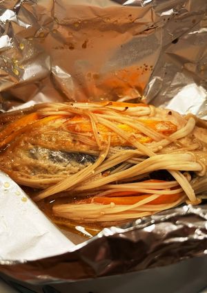 鮭のホイル焼き＊マヨソース味＊-レシピのメイン写真