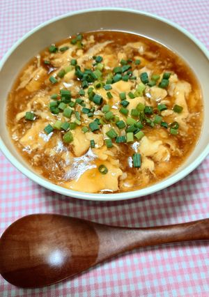 簡単☆お手軽卵あんかけ丼♩-レシピのメイン写真