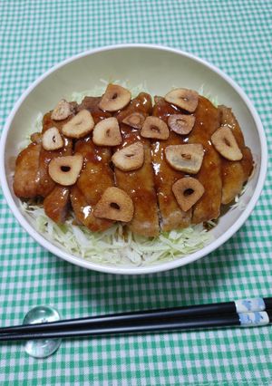簡単☆お手軽トンテキ丼♩-レシピのメイン写真