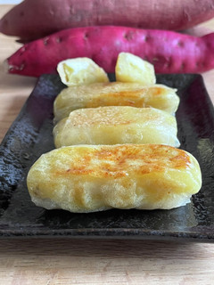 ライスペーパーで*さつま芋チーズの焼団子-レシピのメイン写真