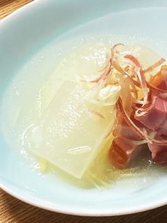 簡単☆冬瓜とベーコンのあっさり煮-レシピのメイン写真