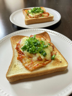 キムチチーズトースト-レシピのメイン写真