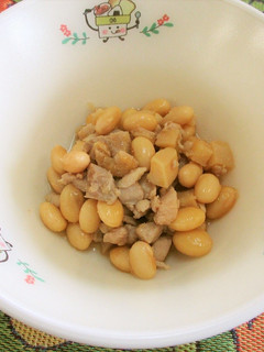 【学校給食】大豆と鶏肉の中華炒め-レシピのメイン写真