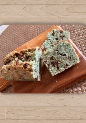 卵 乳製品なしチョコミントパウンドケーキ-レシピのメイン写真