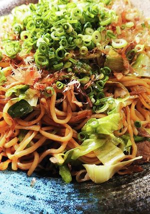 麺用ソースの和風焼きラーメン(?)-レシピのメイン写真