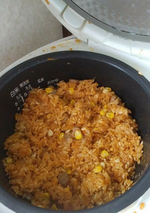 朝イチ　チキンライス炊き込みご飯-レシピのメイン写真