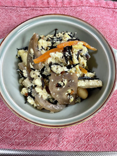 超時短!ひじきのいり豆腐-レシピのメイン写真