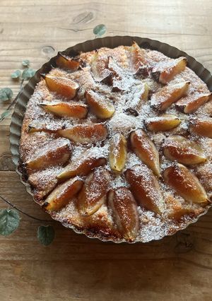 mホットケーキミックスで卵不使用イチジクタルト-レシピのメイン写真