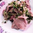 簡単★スライス豚肉と豆苗の炒め物