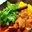 ラム肉のスパイスカレー