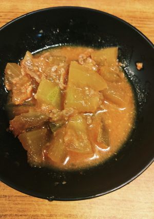 とうがんとひき肉のみそ煮-レシピのメイン写真