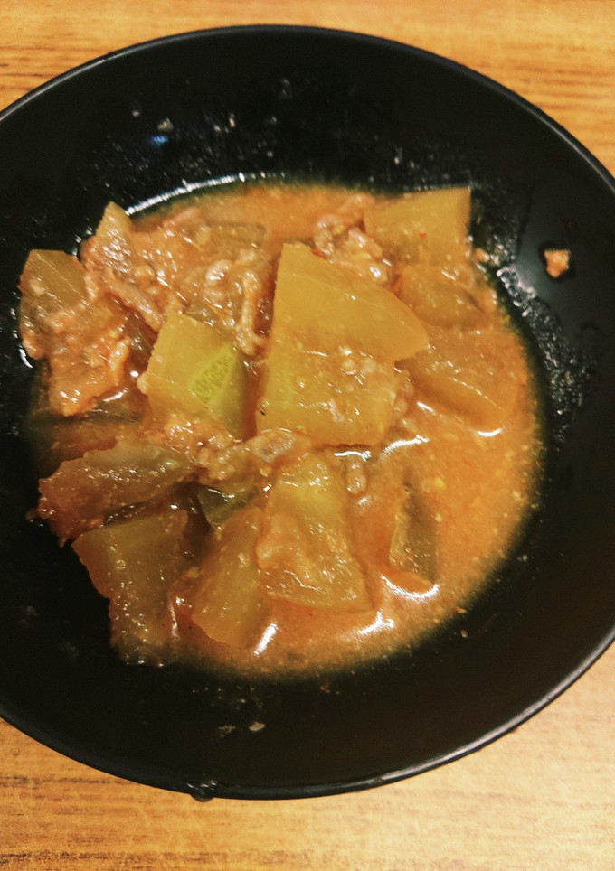とうがんとひき肉のみそ煮-レシピのメイン写真