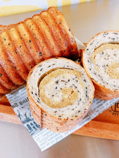 絶品!さつまいもと栗のミニラウンド食パン-レシピのメイン写真
