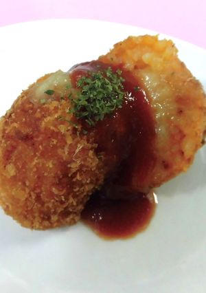 ライスコロッケ-レシピのメイン写真