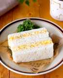 レンジで簡単♪カフェ風卵サンドイッチ