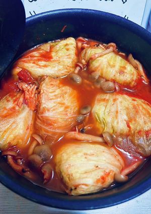 ★簡単★低脂質トマト煮ロールキャベツ-レシピのメイン写真