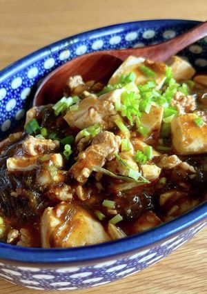簡単ヘルシー！もずくたっぷり♪麻婆豆腐-レシピのメイン写真