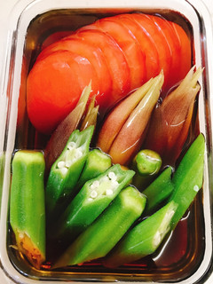 夏野菜のぽんつゆ浸し-レシピのメイン写真