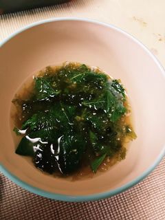 モロヘイヤと生あおさの味噌汁-レシピのメイン写真