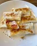 トマトとチーズのイタリアン春巻き