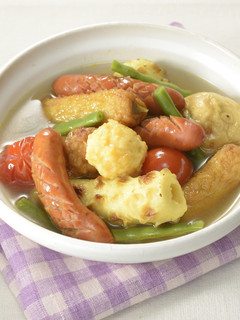 ウインナーのカレー風味おでん-レシピのメイン写真