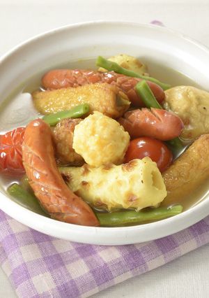 ウインナーのカレー風味おでん-レシピのメイン写真