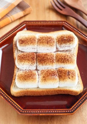 ふわふわとろ〜っ♡マシュマロトースト-レシピのメイン写真