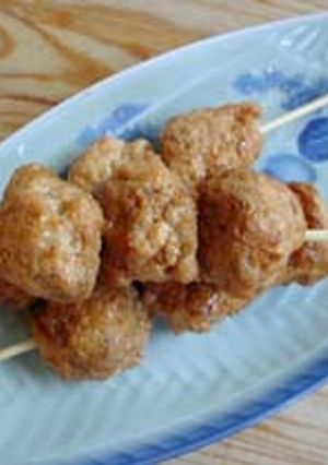 ほんのり香ばしい、ごま風味の鶏のつくね-レシピのメイン写真