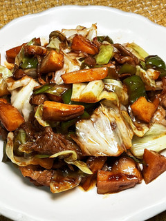 筍入り回鍋肉(ホイコウロ)で食感一工夫-レシピのメイン写真