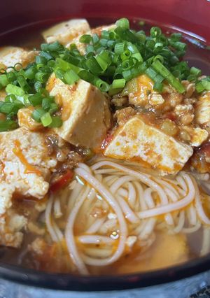 ぶっかけ麻婆豆腐そうめん☆-レシピのメイン写真