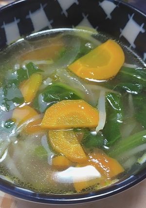 簡単！野菜ロスの為､作ったスープ-レシピのメイン写真