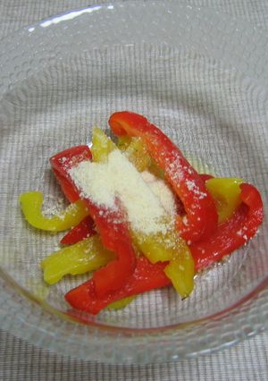 かんたんパプリカのチーズ風味-レシピのメイン写真