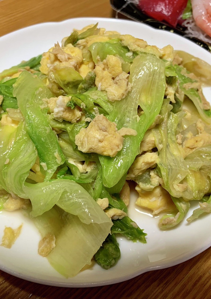 レタスと玉子の炒め物☆-レシピのメイン写真